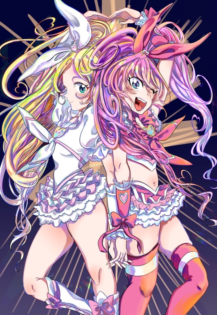 スイートプリキュア　ポストカード