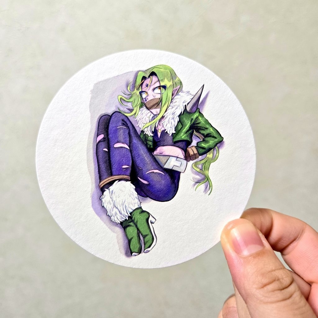 バッタモンダー　紙コースター2枚