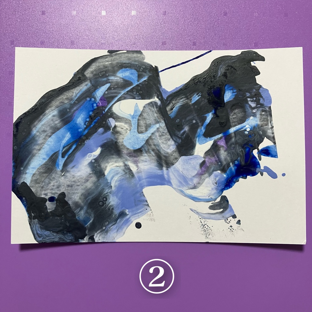 青系ドローイング①~⑬