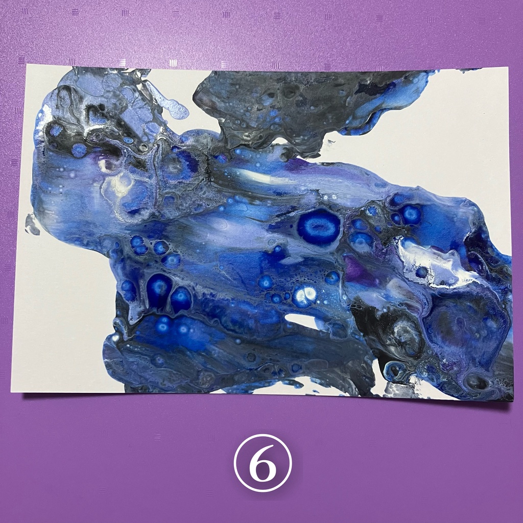 青系ドローイング①~⑬