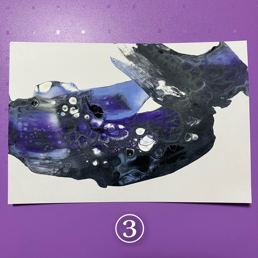 青系ドローイング①~⑬