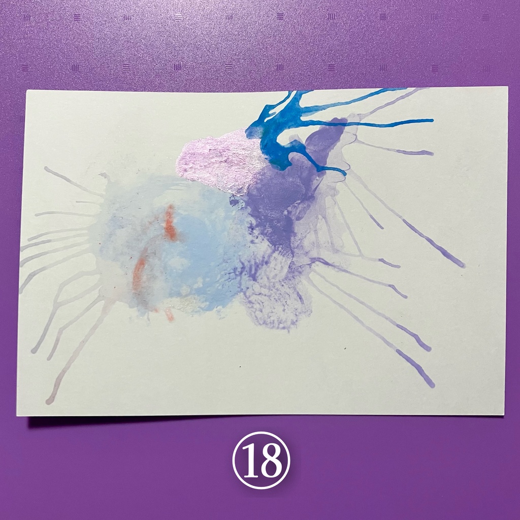 青以外ドローイング⑭~⑳