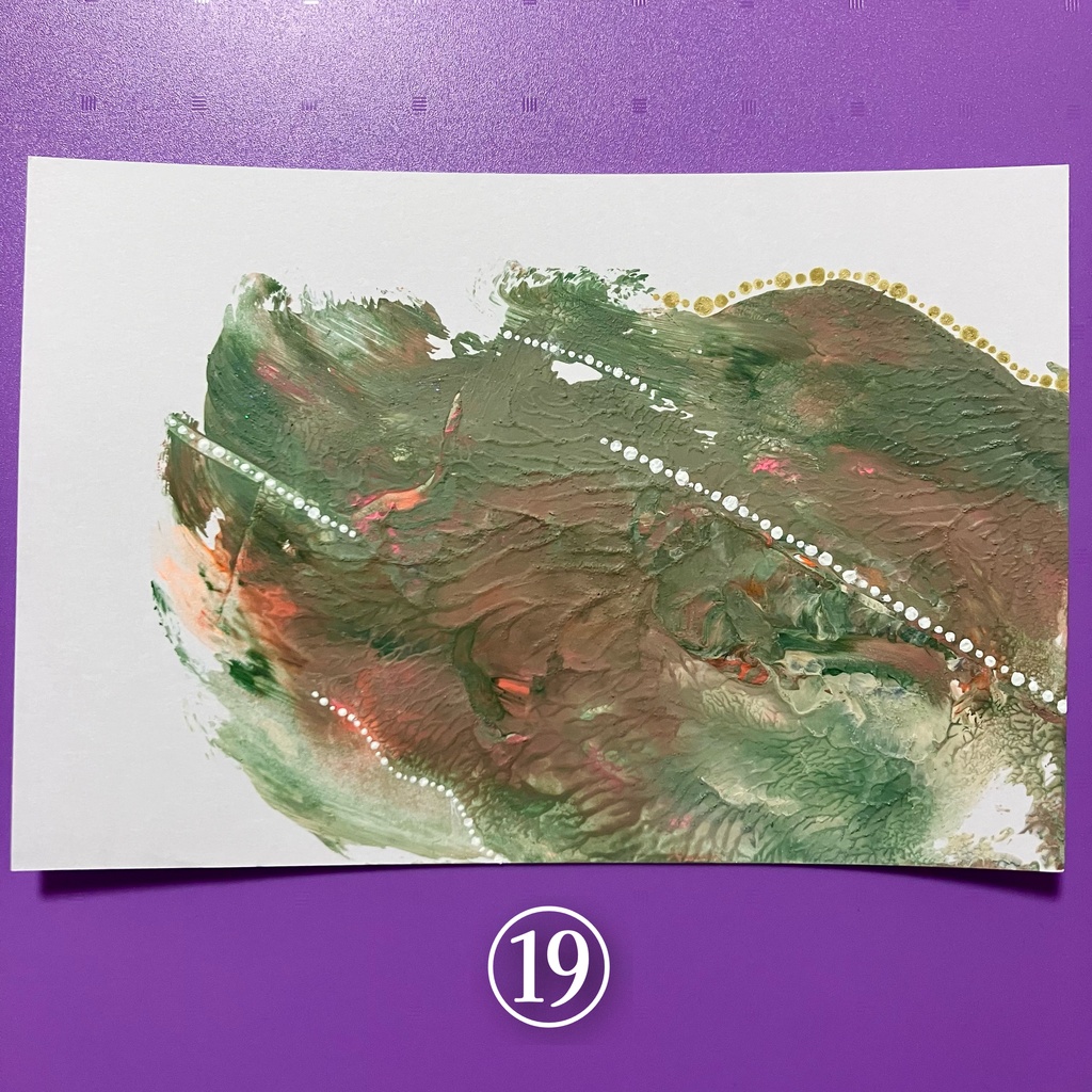 青以外ドローイング⑭~⑳