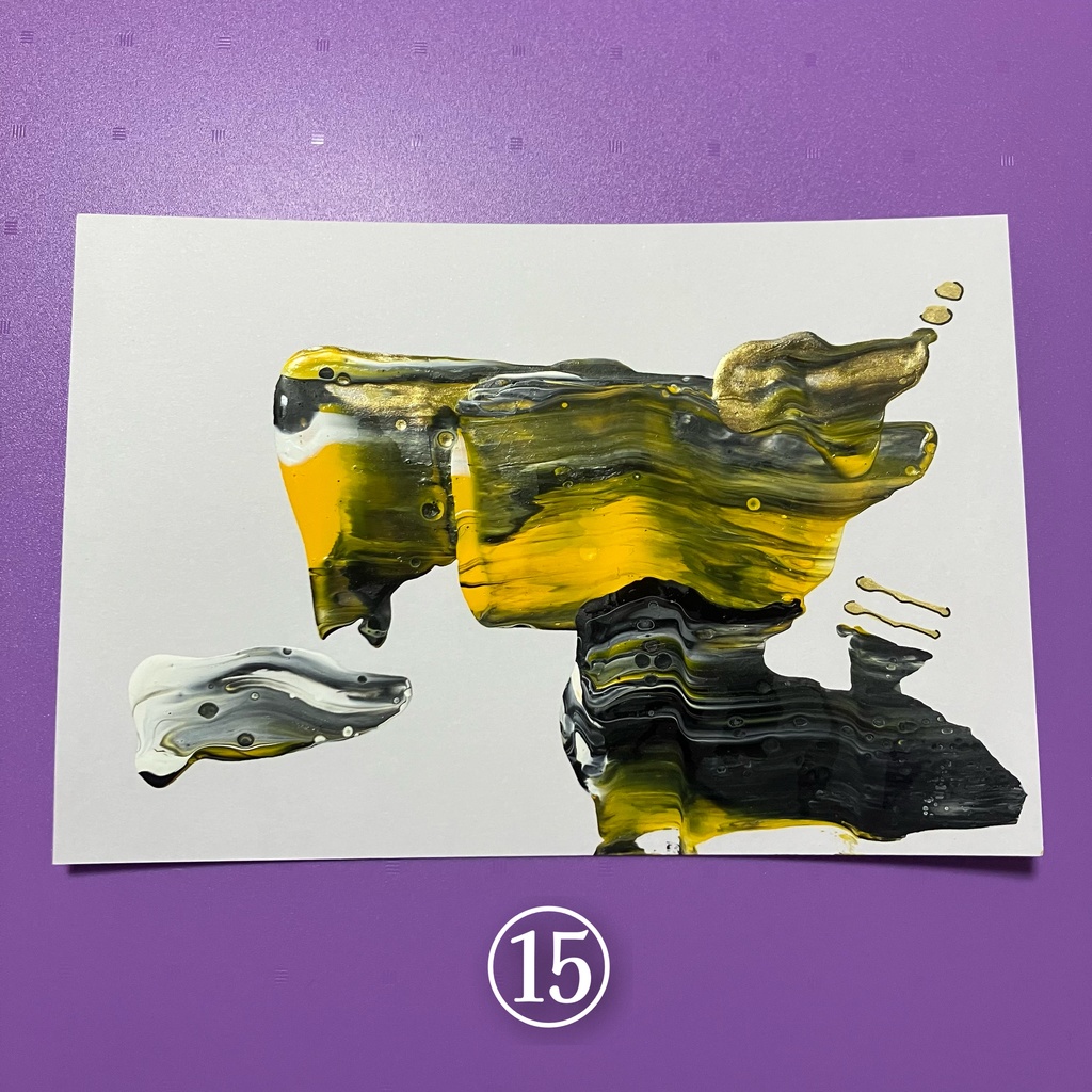 青以外ドローイング⑭~⑳