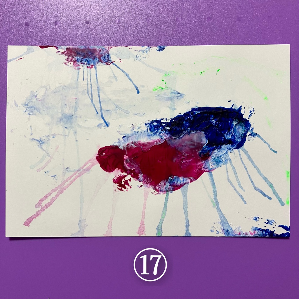 青以外ドローイング⑭~⑳