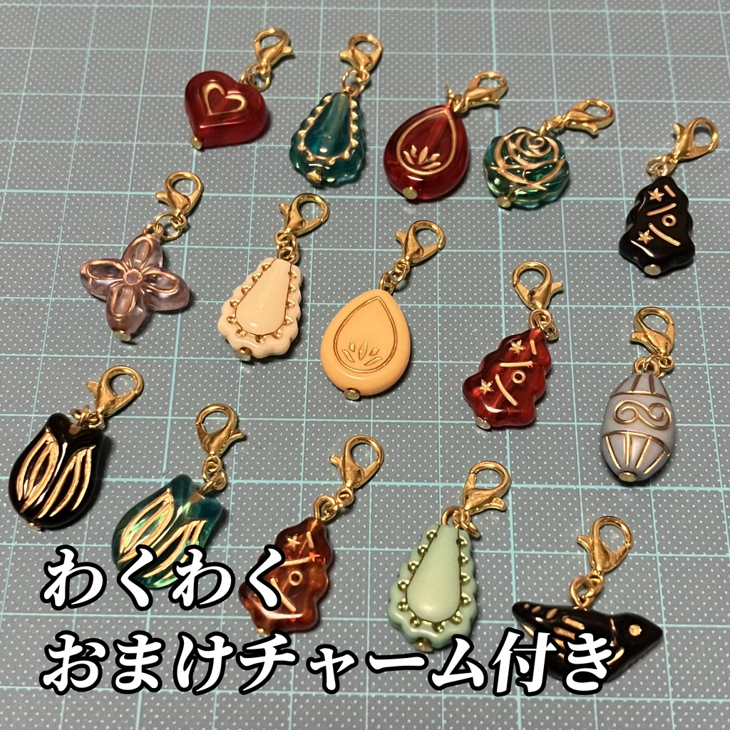 🥀枯れ花フープピアス