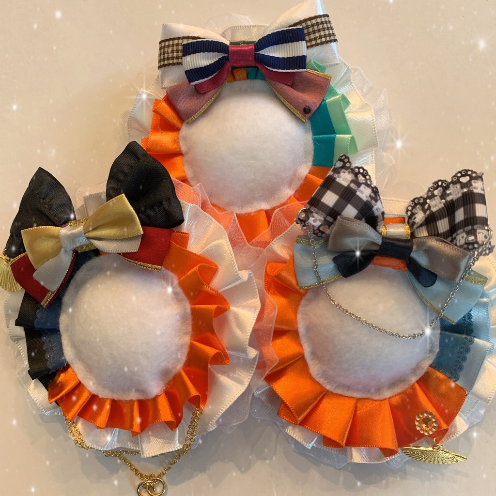 受注 ハンドメイドロゼット ヒプノシスマイク Booth