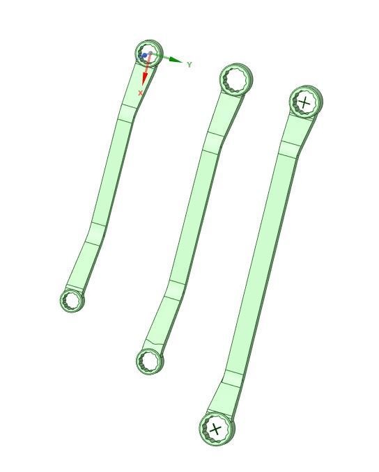 1/12 レンチセット　STLデータ