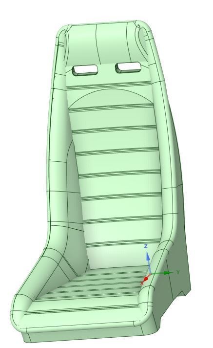 TRDタイプシート 1/24 STLデータ