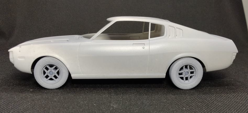 TOMS風 14"ホイール&タイヤ 1/24 STLデータ