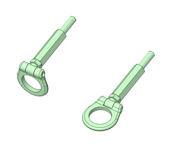 牽引フック 1/24　STLデータ