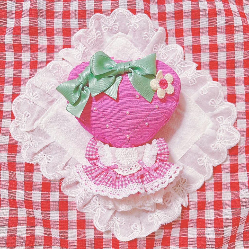 Strawberry Heart Set