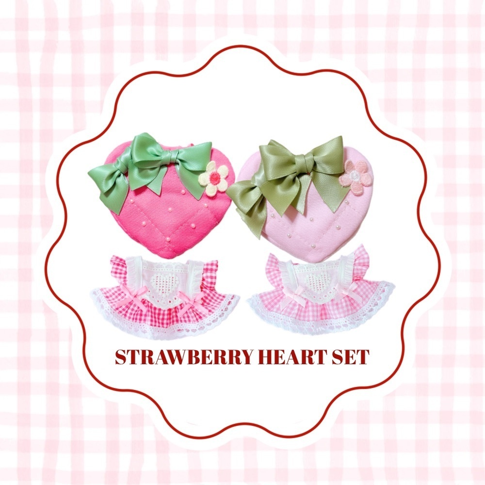 Strawberry Heart Set