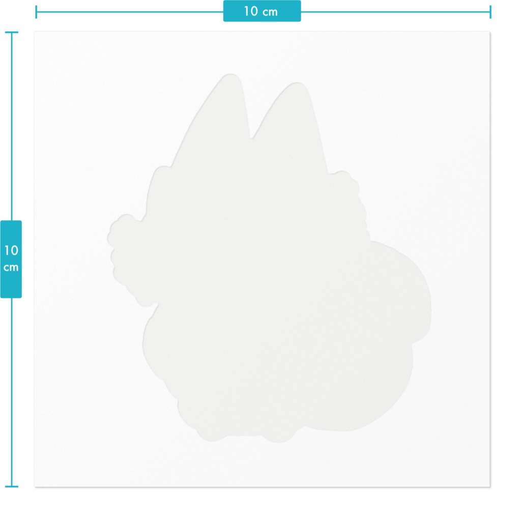 ぜんぜん使い回しじゃない300日記念ステッカー