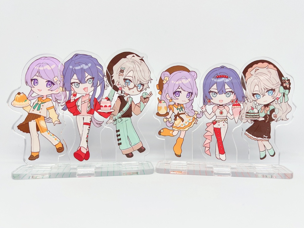 【非公式】VΔLZ×ちぇりぶろっ!アクリルジオラマ 全3種