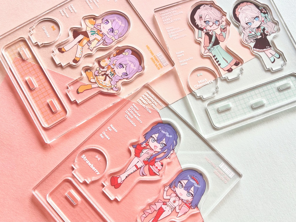 【非公式】VΔLZ×ちぇりぶろっ！アクリルジオラマ　全３種