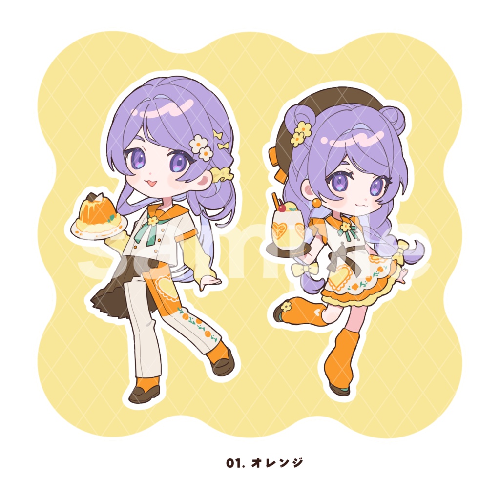 【非公式】VΔLZ×ちぇりぶろっ!アクリルジオラマ 全3種