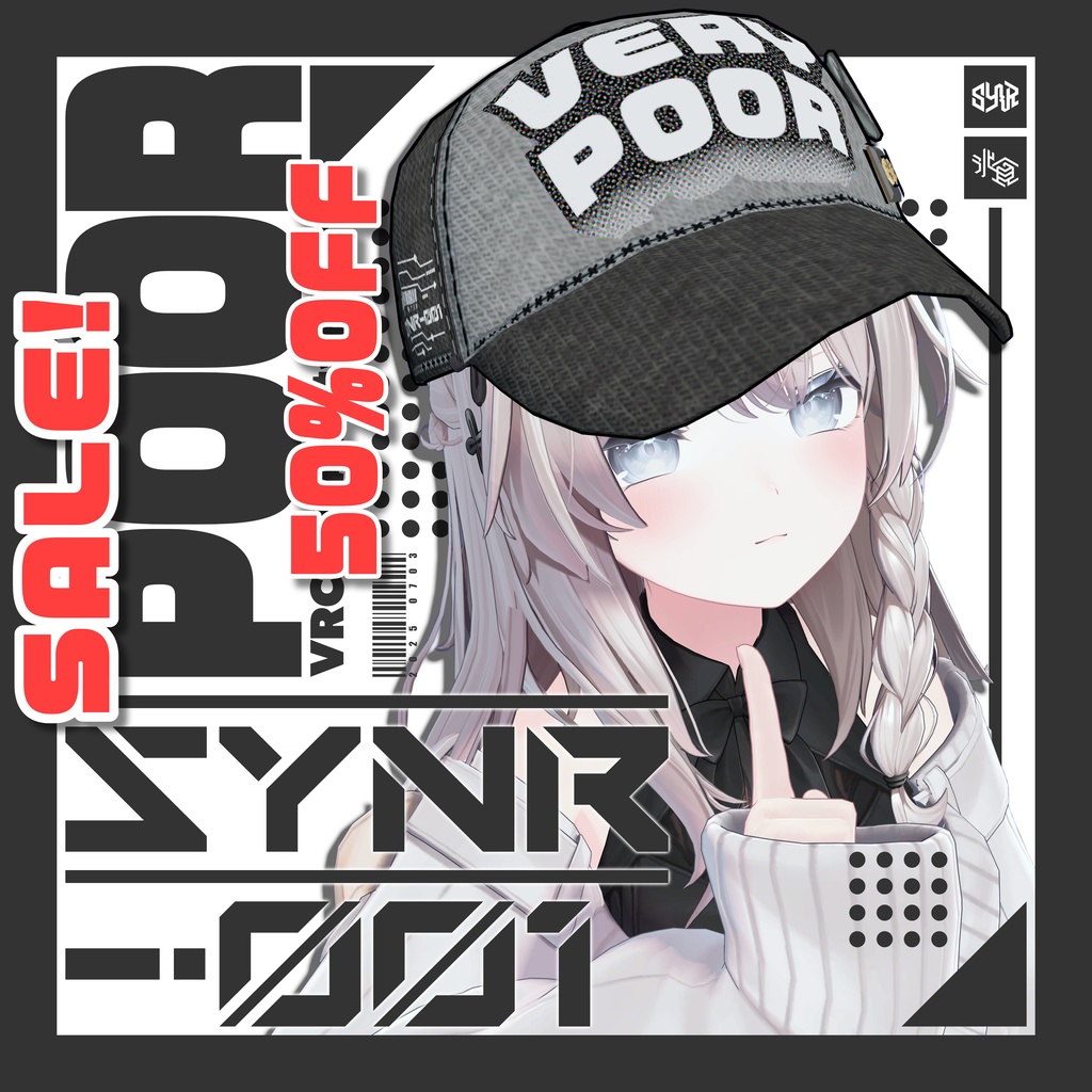 【複数アバター対応】SYNR-001：POOR