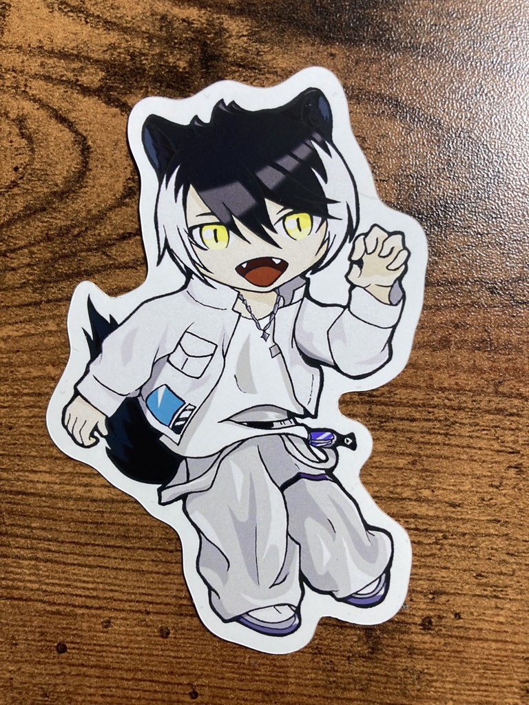 【非公式】【おまけ付き】EXPO2026 ダイカットステッカー　影山シエン