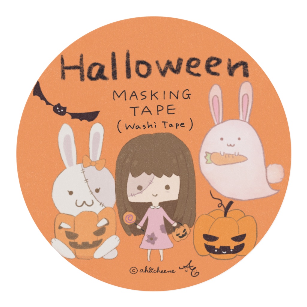 Halloween Masking Tape (Washi Tape)-ahlicheene