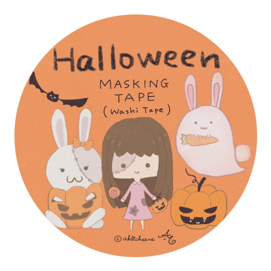 Halloween Masking Tape (Washi Tape)-ahlicheene