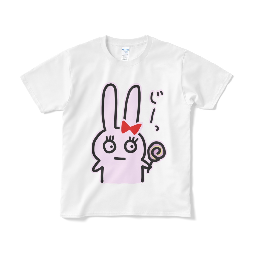 うさぎのあいつちゃん Tシャツ(ホワイト)