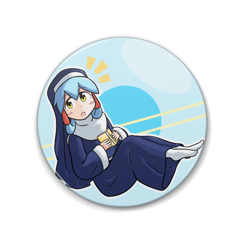 シスターちゃん缶バッジ