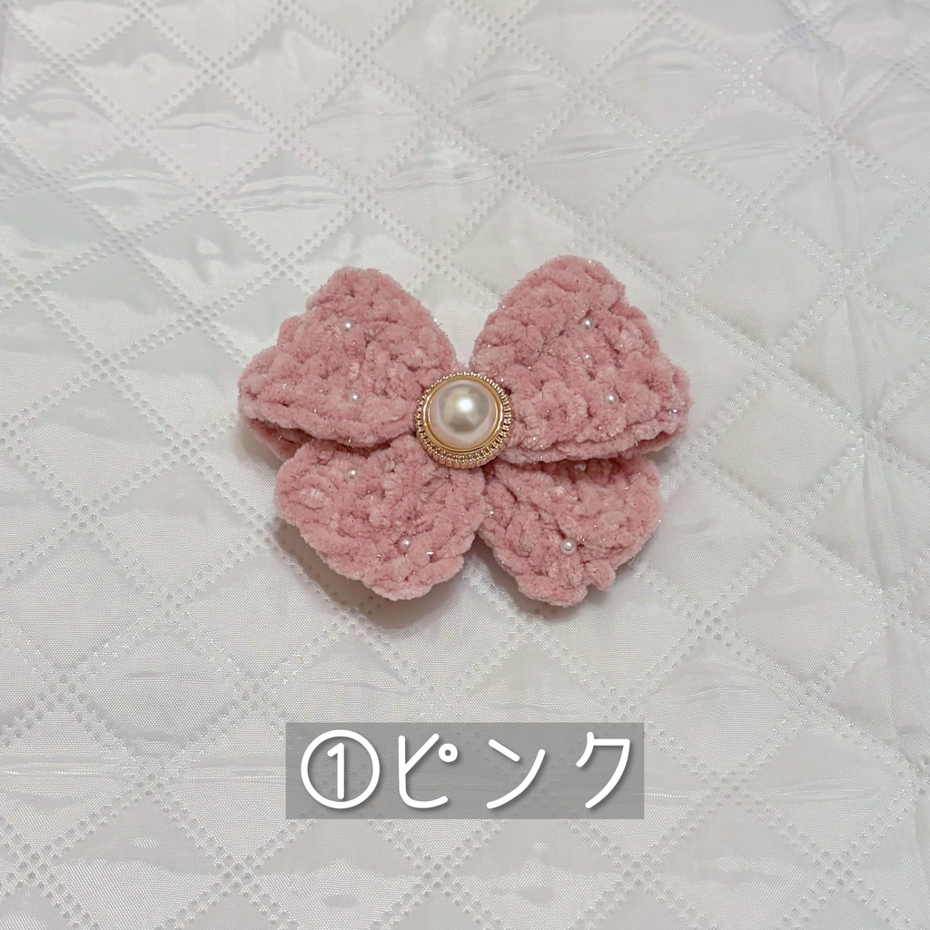 でかりぼんチョーカー(パールビジュー付き)