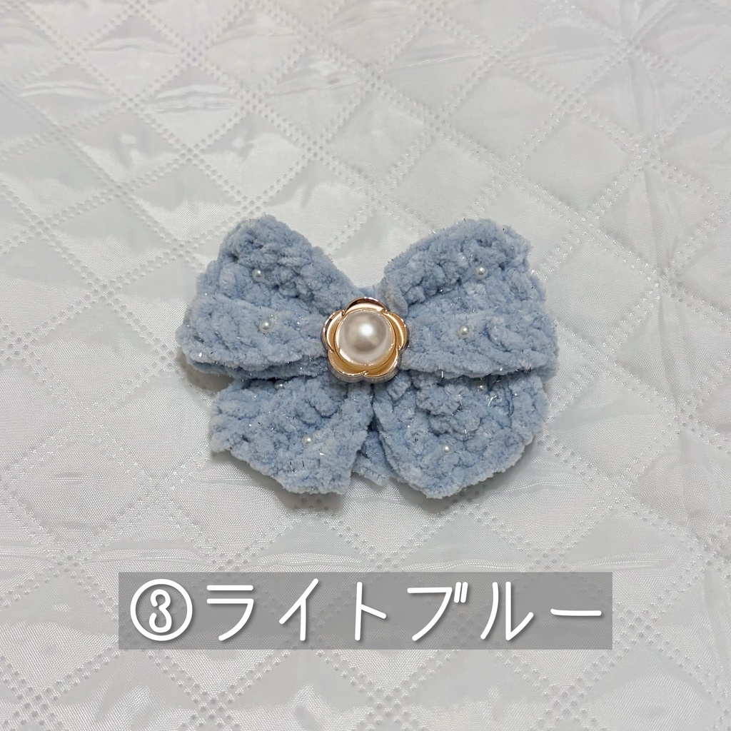 でかりぼんチョーカー(パールビジュー付き)