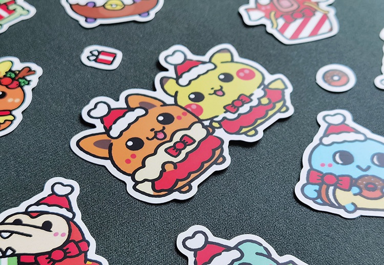 【非公式】ポケモン シール・ステッカーセット