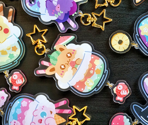 【非公式】ポケモン アクリルキーホルダー