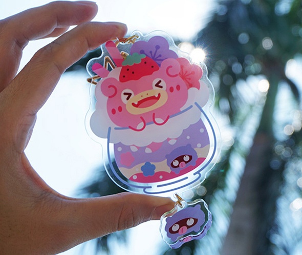 【非公式】ポケモン アクリルキーホルダー