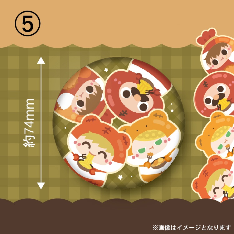 【非公式】ダンジョン飯 キラキラ・ホログラム プラスチックバッジ