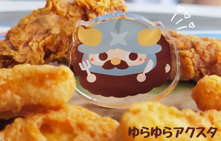 【非公式】ダンジョン飯 キラキラ・ホログラム プラスチックバッジ