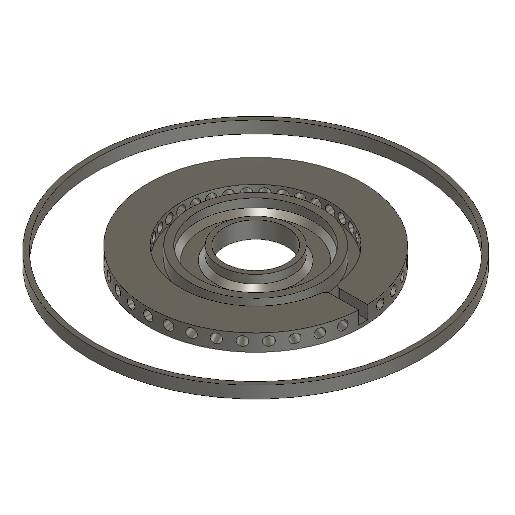 Haslab Inner Cyclotron Spark Ring