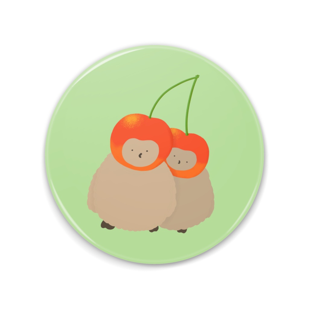 ペンギンのお子、さくらんぼTWINS
