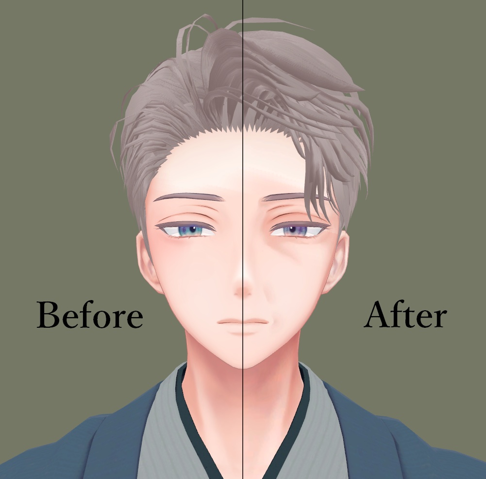 【無料】おじメイク【水瀬用】