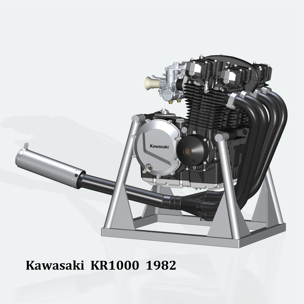 バイクの、エンジン