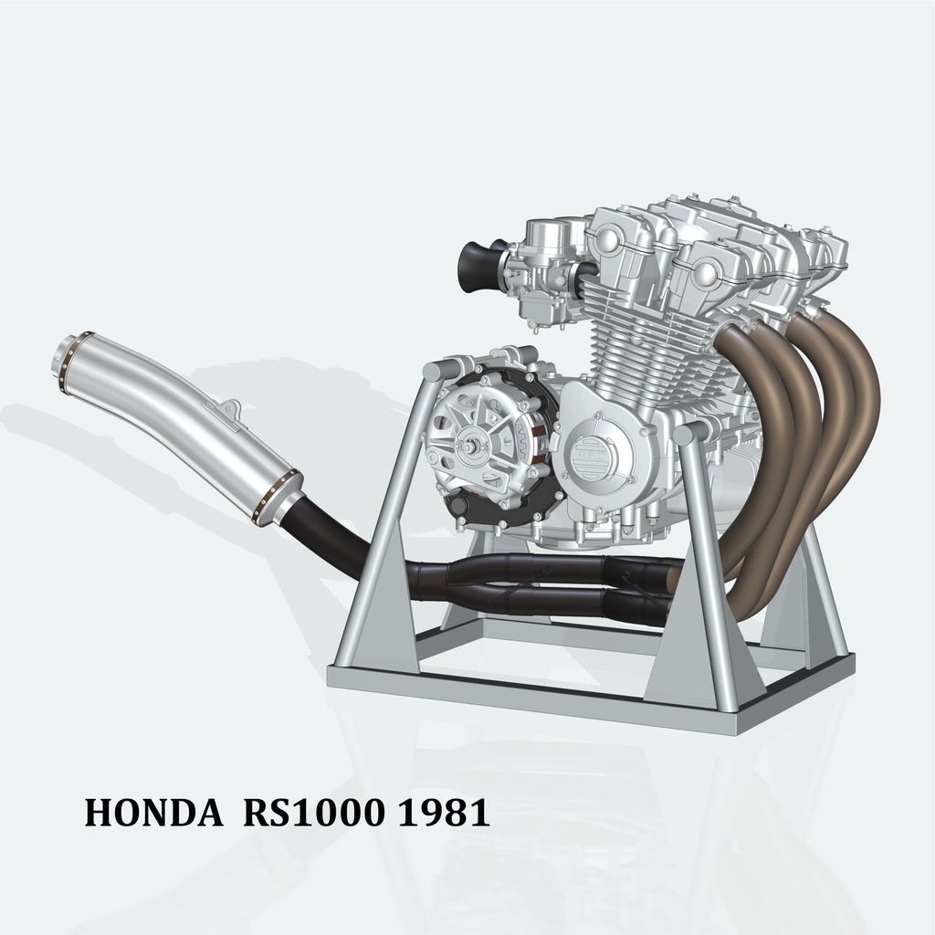 バイクの、エンジン