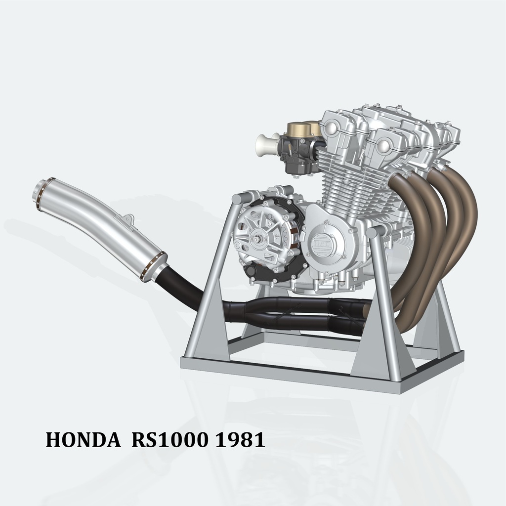 バイクの、エンジン