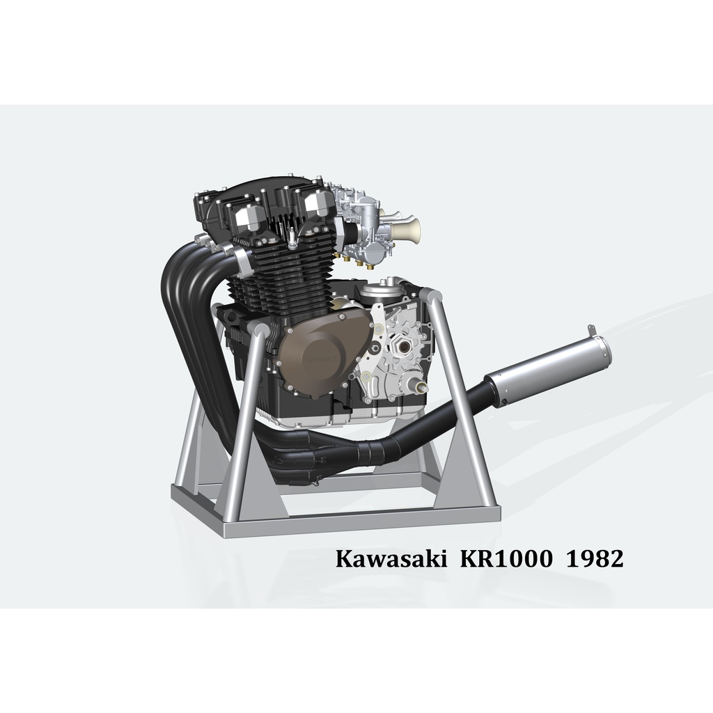 バイクの、エンジン