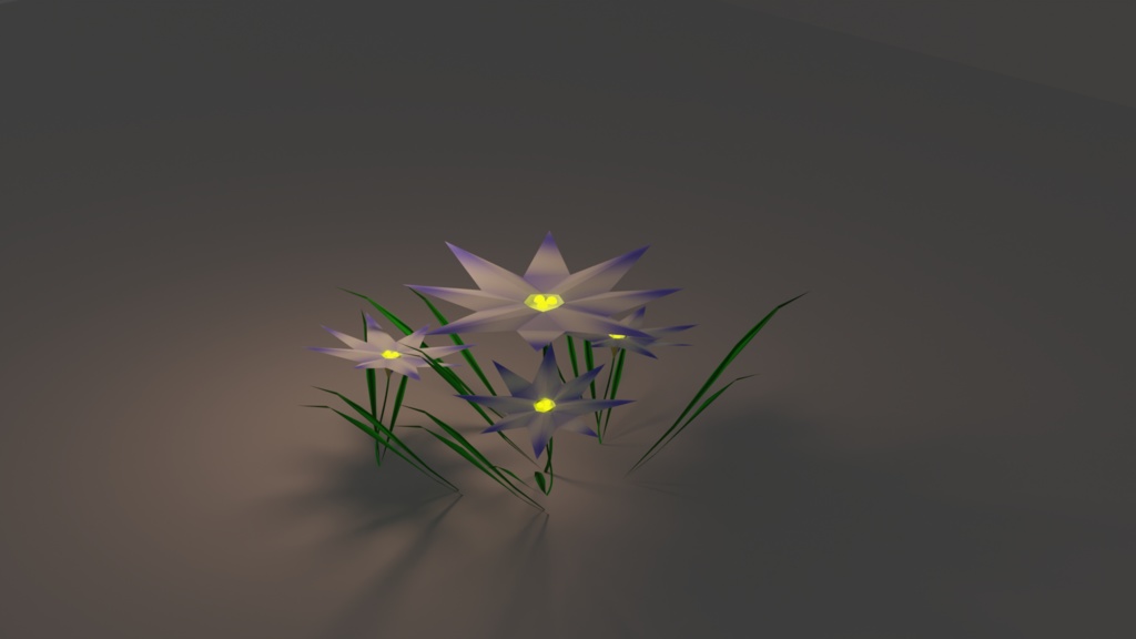 【無料・VRアイテム】花のランプ「ゼフィランサス」