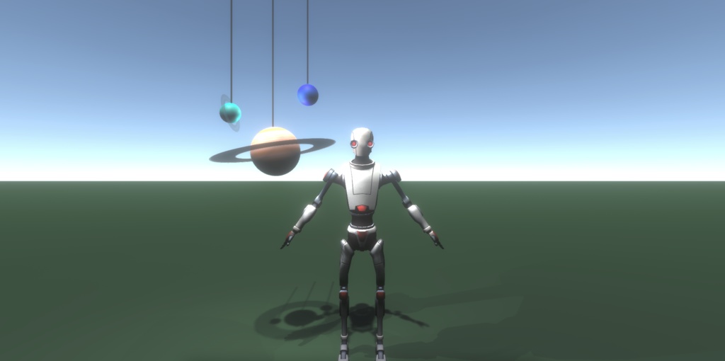 【VRアイテム】惑星ペンダントライト