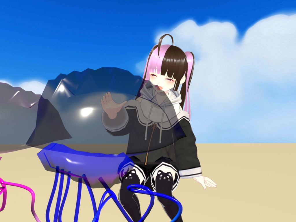 【VRアイテム】カツオノエボシ型ランプ