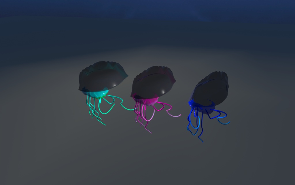 【VRアイテム】カツオノエボシ型ランプ