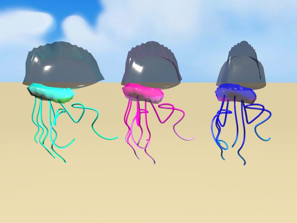 【VRアイテム】カツオノエボシ型ランプ