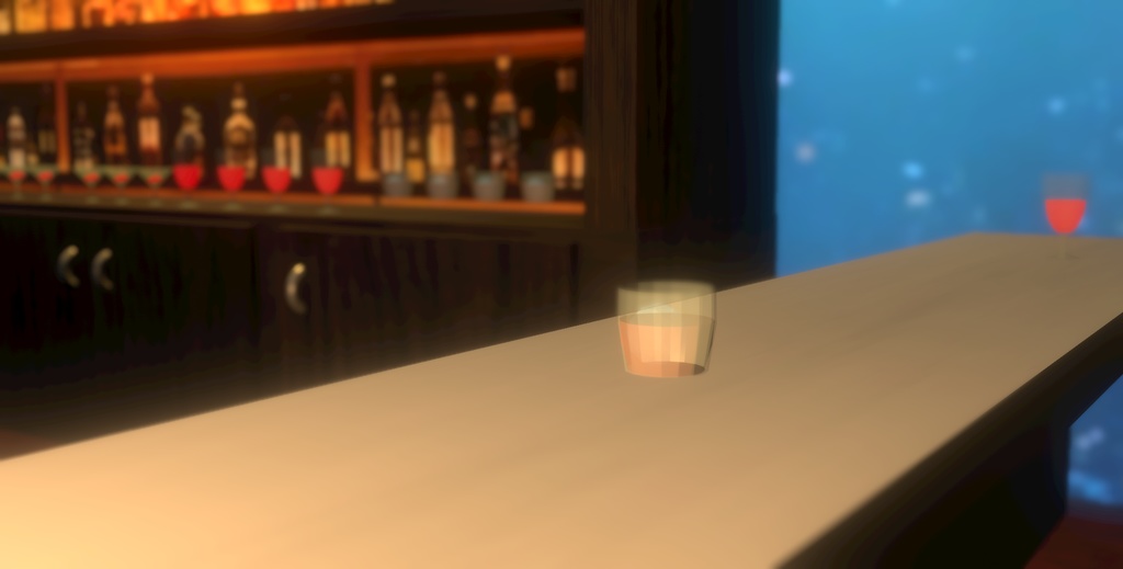【VRアイテム】バー・ドリンクセット
