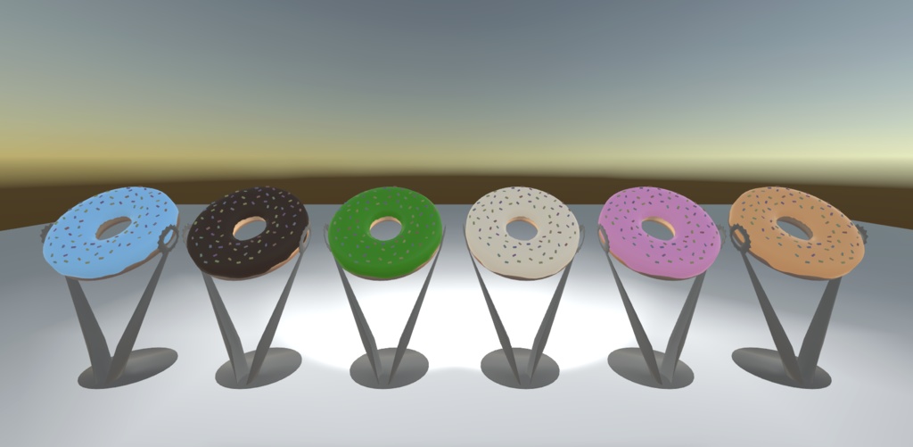 【VRアイテム・無料あり】ドーナツランプ【NEOKET5参加】