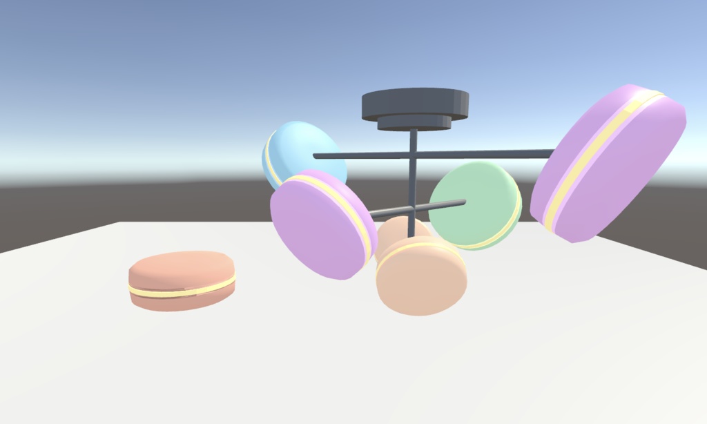 【VRアイテム】マカロン型シーリングライト【NEOKET5参加】