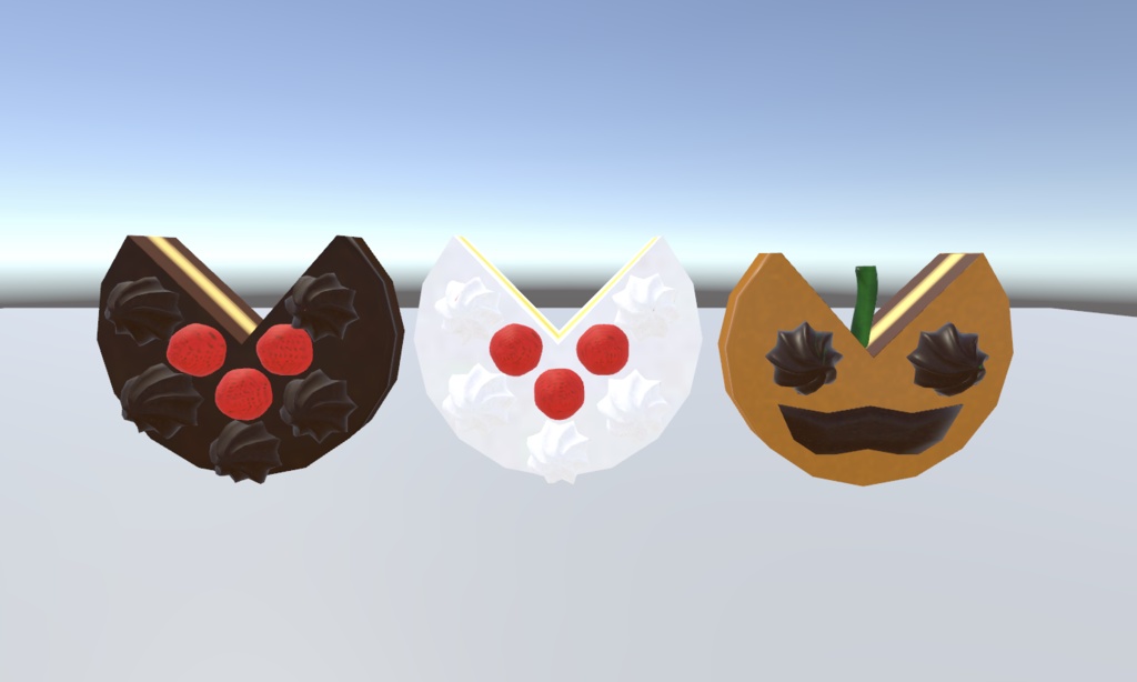 【VRアイテム】ケーキ型ウォールランプ【NEOKET5参加】